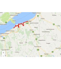 Túraajánlat: Balatonföldvár-Siófok
